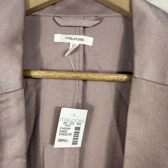 Maurice’s Light Purple Blazer Jacket Women’s Size Small NEW office business - Picture 3 of 5